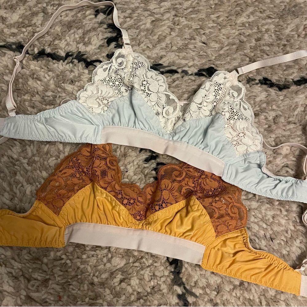 HAH x Free People Ladies Lounge Lace Bralette - bundle of 2!